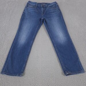 Chico's Jeans Women 0.5R 6R Boyfriend Ankle Straight Leg Cotton Stretch Denim